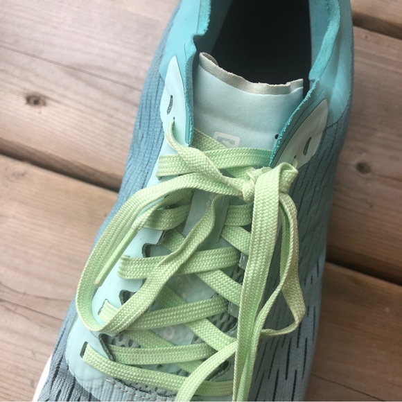 Women's 8.5 Salomon Sonic 3 Accelerate Running Shoes Racing Runners Sneakers - Picture 9 of 14